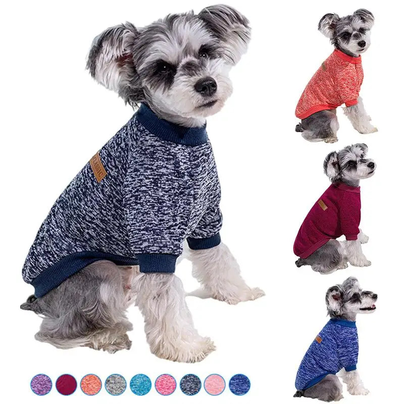 Small Dog & Cat Pullover Sweater – XS–2XL