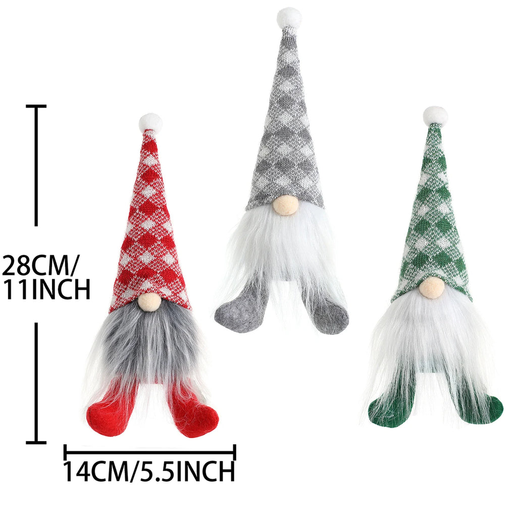 Nordic Christmas Gnome Decoration – 28 cm