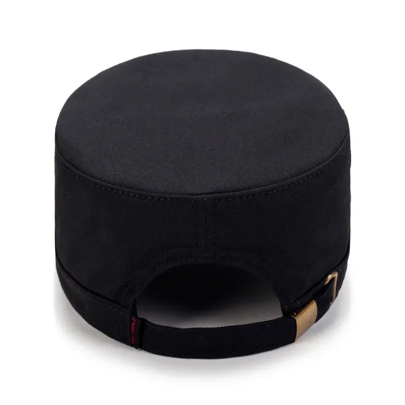Unisex Adjustable Cotton Cadet Cap