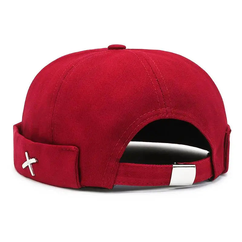 Unisex Adjustable Cotton Docker Cap