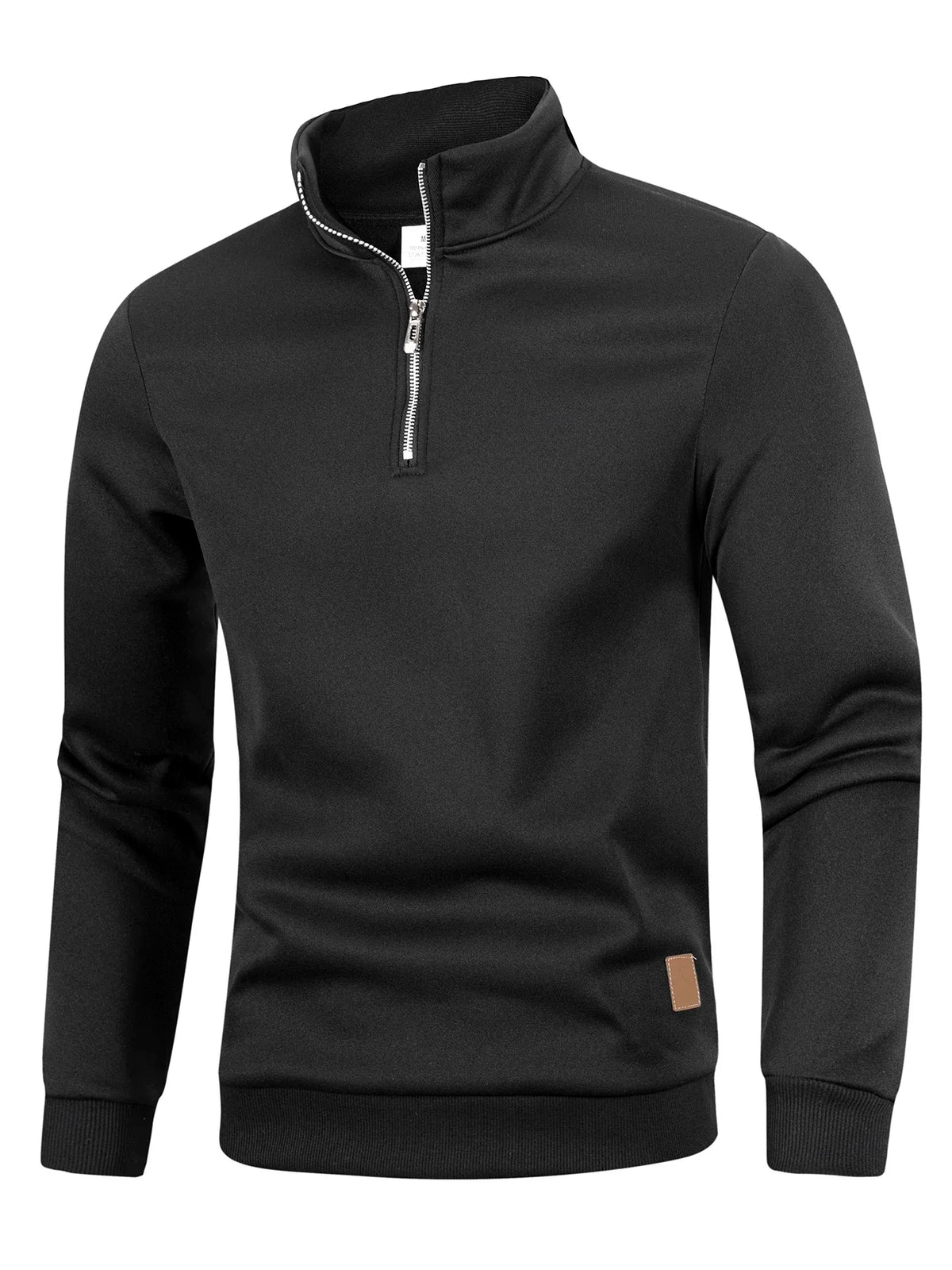 Men’s Quarter-Zip Mock-Neck Pullover