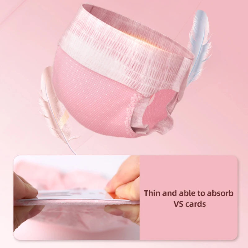 HOOPET Pink Disposable Dog Diapers – 10-Pack