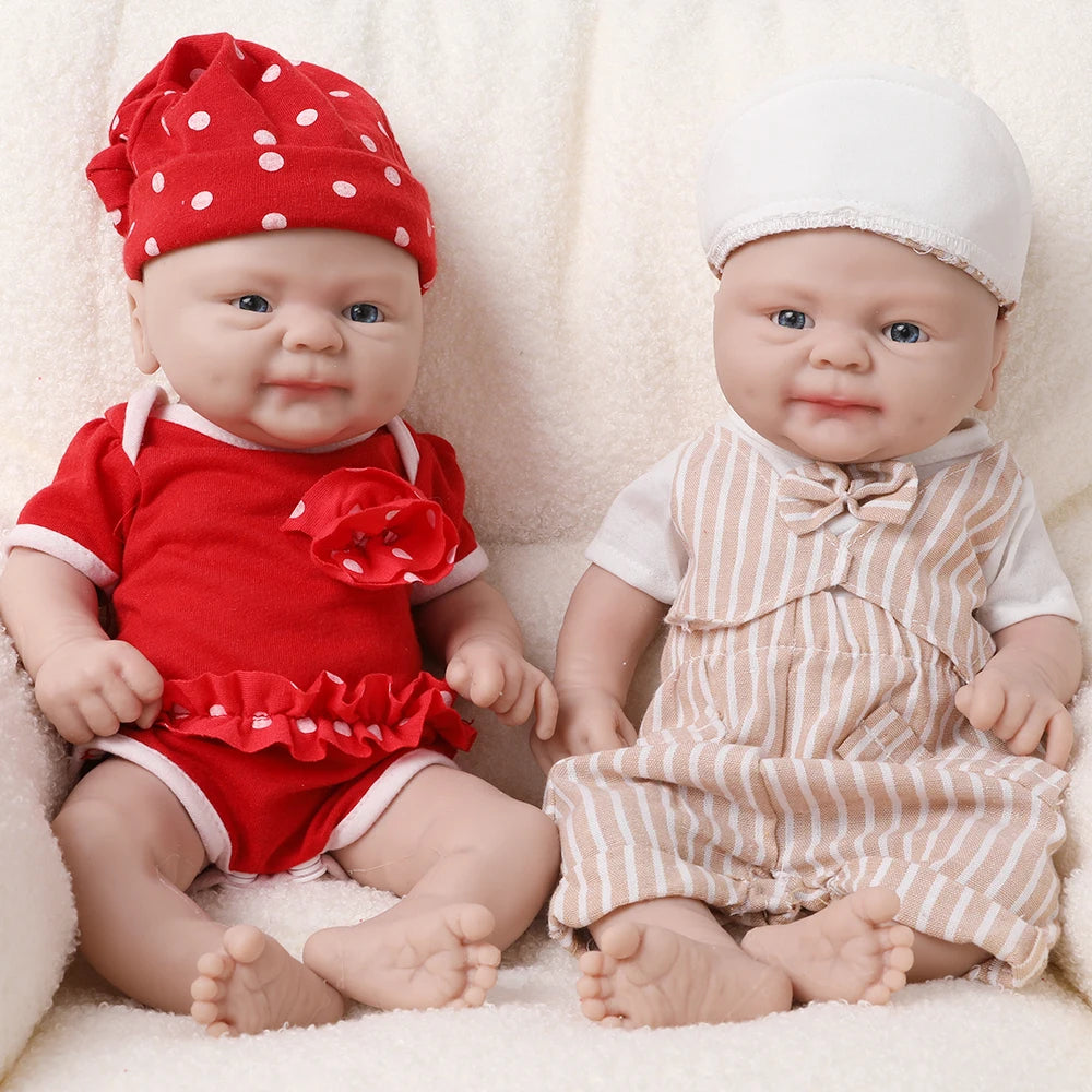 IVITA 14-Inch Silicone Reborn Baby Doll – Girl or Boy