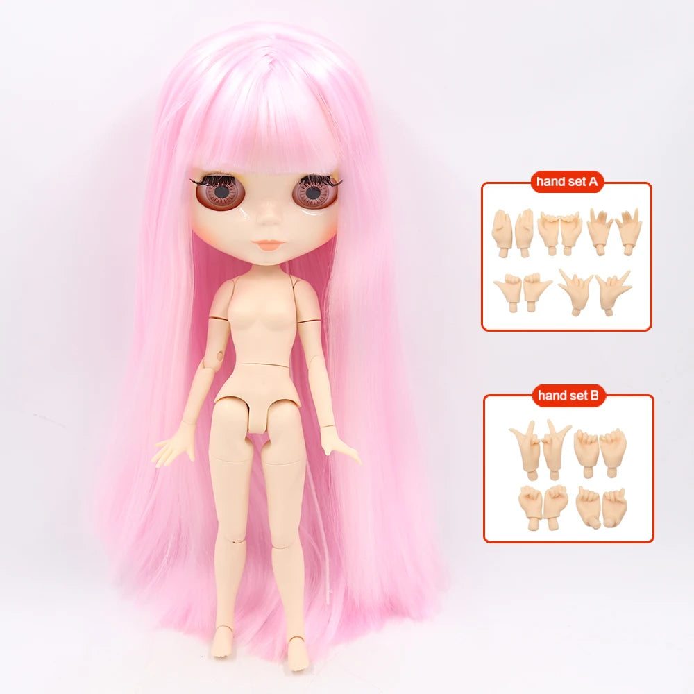 DBS 30 cm Jointed Fashion Doll – Undressed, Hand Set Options