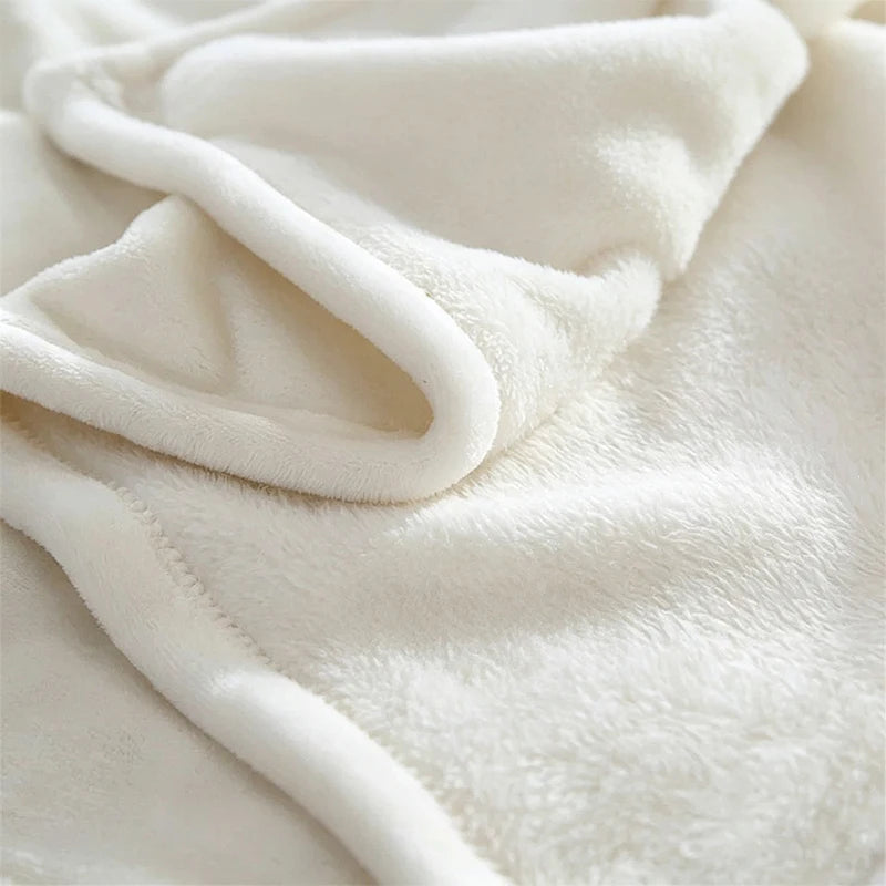 Santa Claus Shaped Plush Christmas Blanket