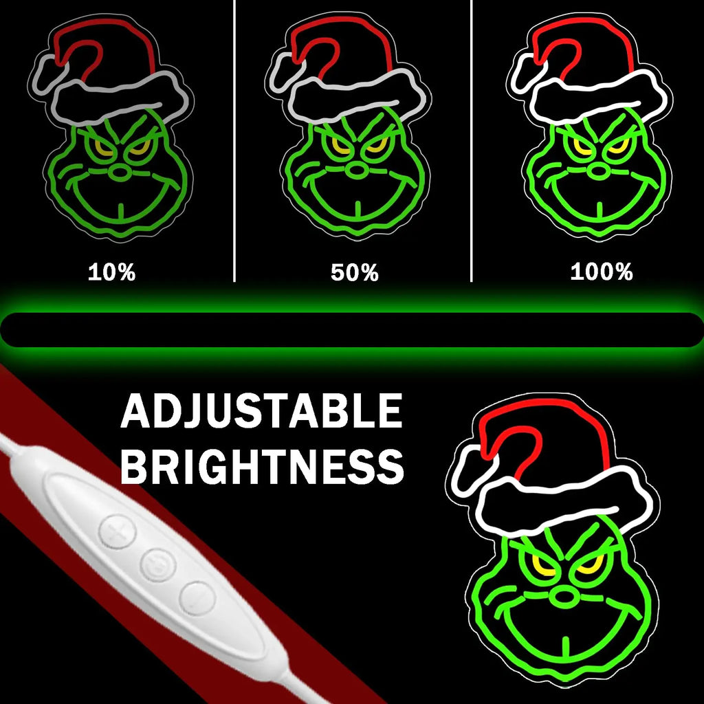 Christmas LED Neon-Style Signs – Holiday Design Options