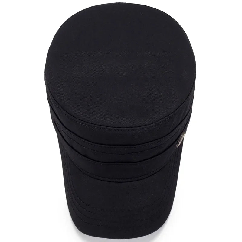 Unisex Adjustable Cotton Cadet Cap