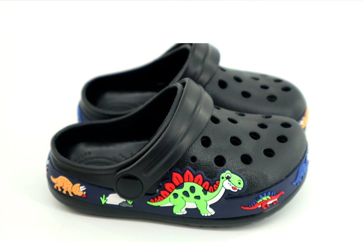 Kids’ Cartoon EVA Clogs with Heel Strap