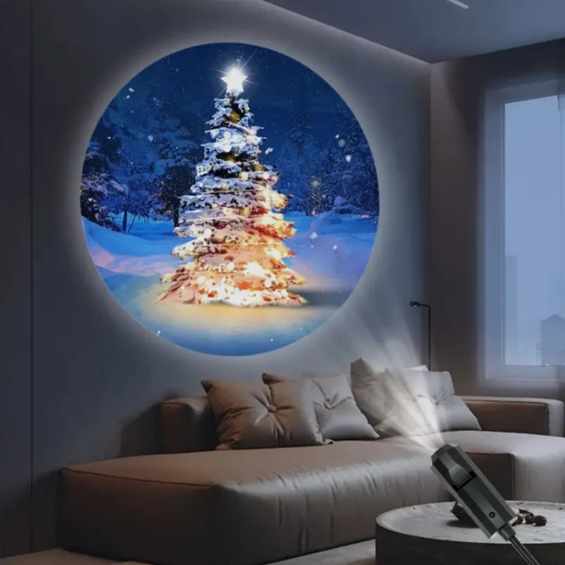 USB-C Christmas LED Projector Light – 3, 6 or 24 Patterns