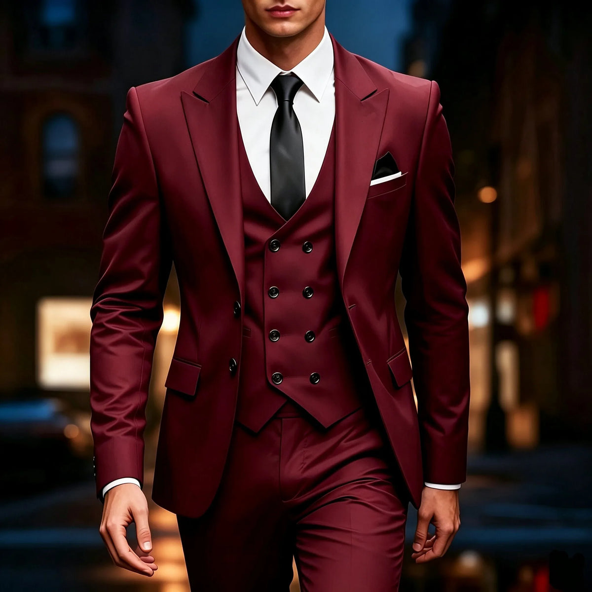 Men's Formal Suit for Weddings, Business & Prom
