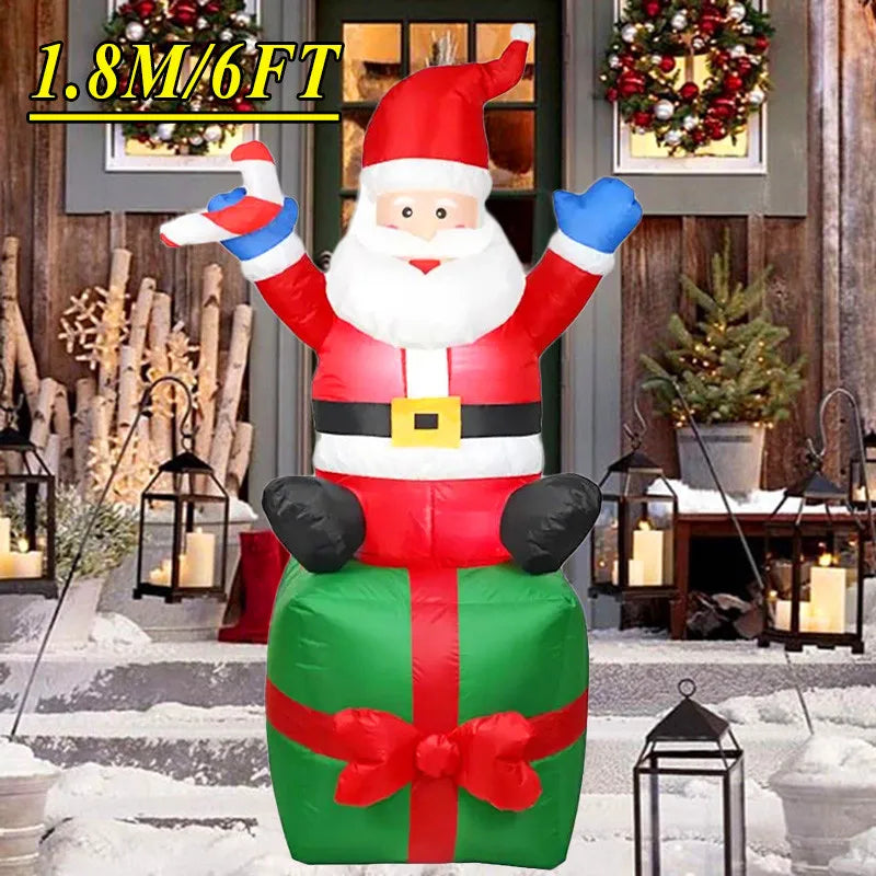 Light-Up Inflatable Christmas Decorations – Holiday Designs