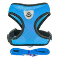 Adjustable Mesh Pet Harness & Leash – S to L