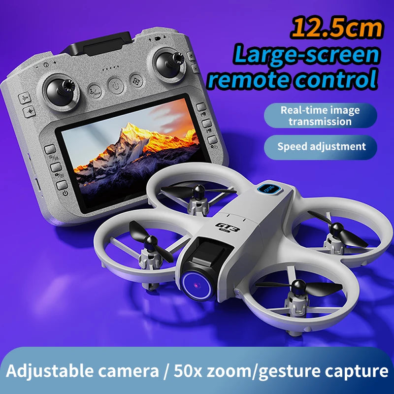 GT3 Dual-Camera Drone with Screen Controller & Propeller Option