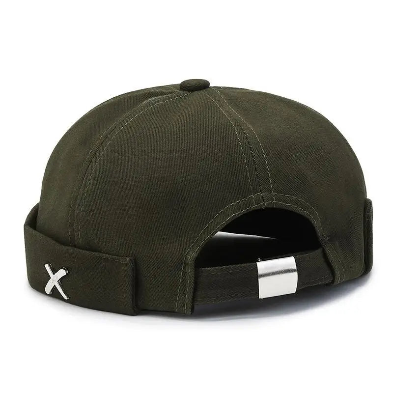 Unisex Adjustable Cotton Docker Cap