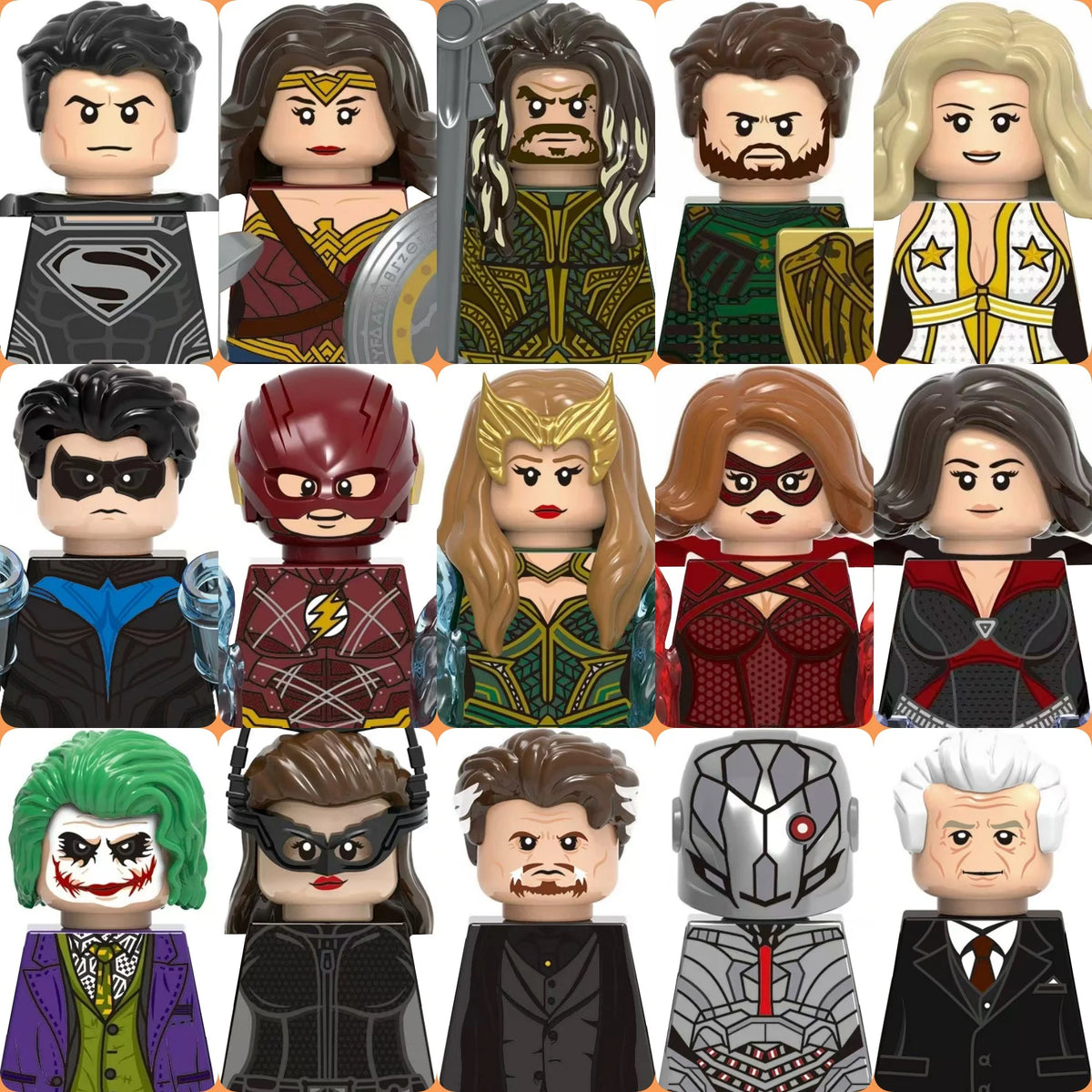 Superhero Mini Building Figure – Character Options