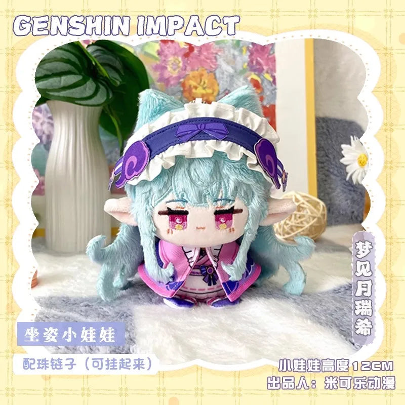 Genshin Impact Character Plush Doll – 10–12 cm