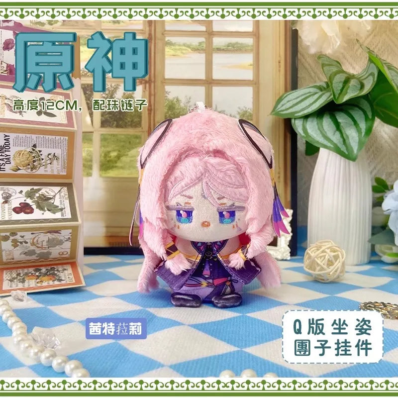 Genshin Impact Mini Character Plush Doll – 12 cm