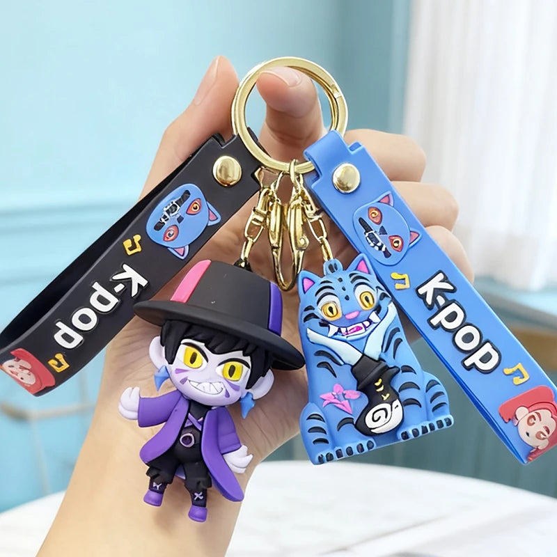 K-Pop Character PVC Keychain & Backpack Charm