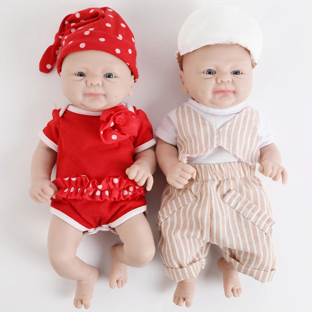 IVITA 14-Inch Silicone Reborn Baby Doll – Girl or Boy