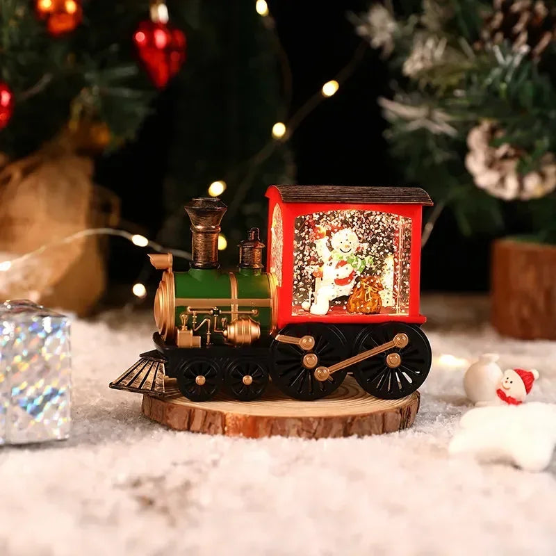 Light-Up Christmas Globe Decoration