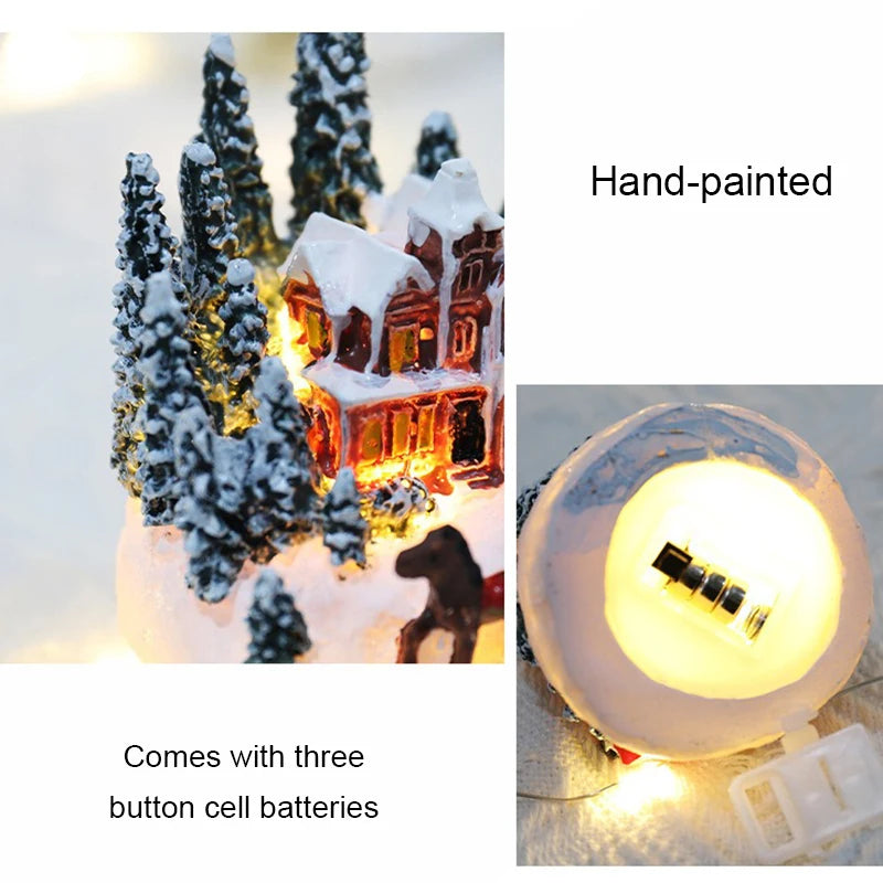 LED Miniature Christmas House Night Light