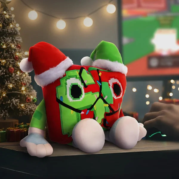 Festive 67 Christmas Plush Doll – 25 cm, No Code