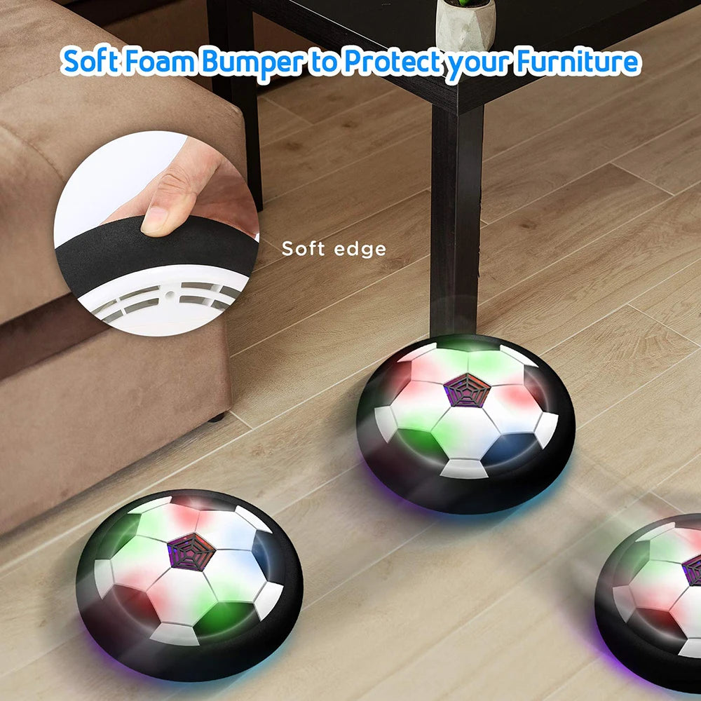 LED Hover Soccer Ball Toy & Mini Goal Options