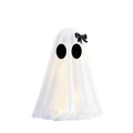 Light-Up Fabric Halloween Ghost – Tabletop Designs