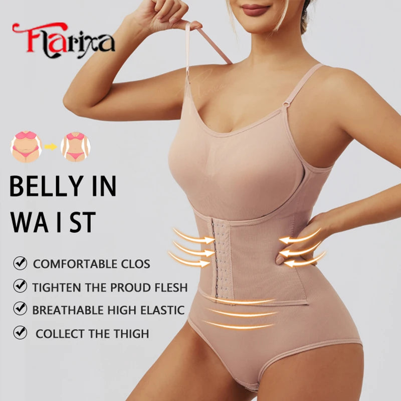 Women’s Hook-Closure Shapewear Bodysuit