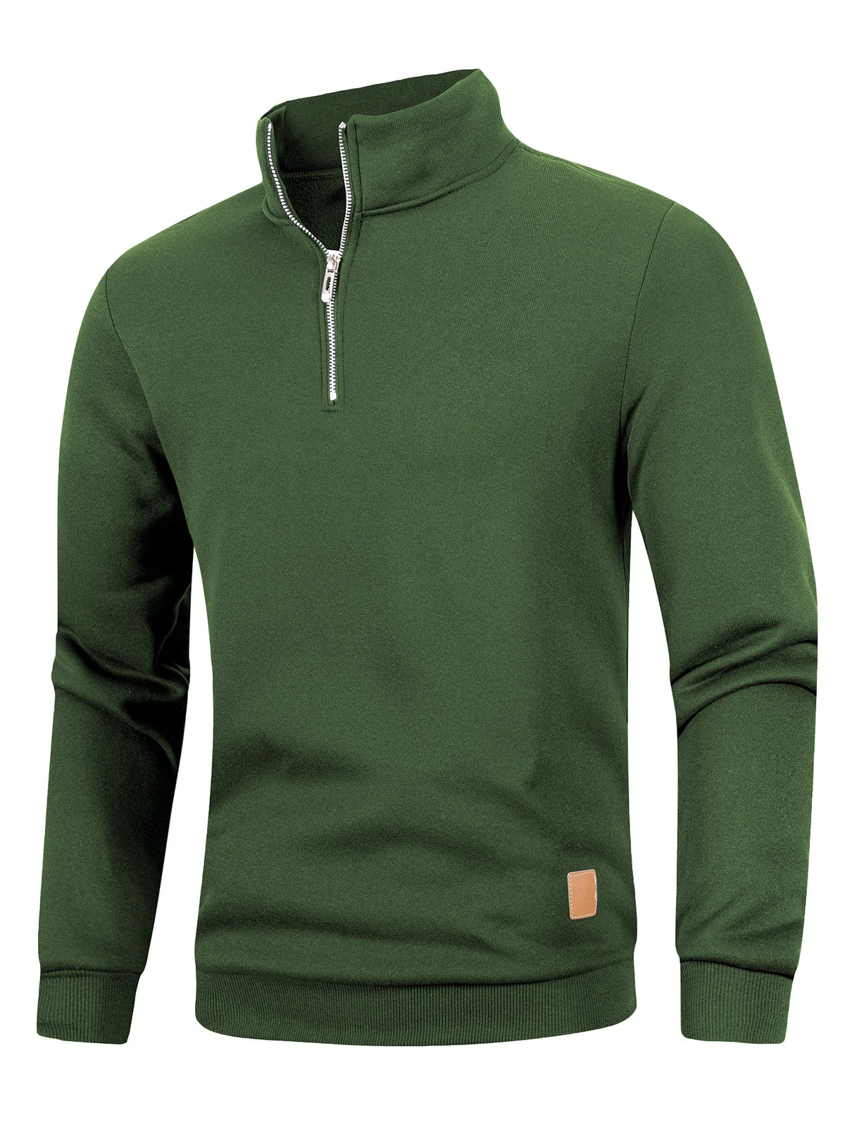 Men’s Quarter-Zip Mock-Neck Pullover
