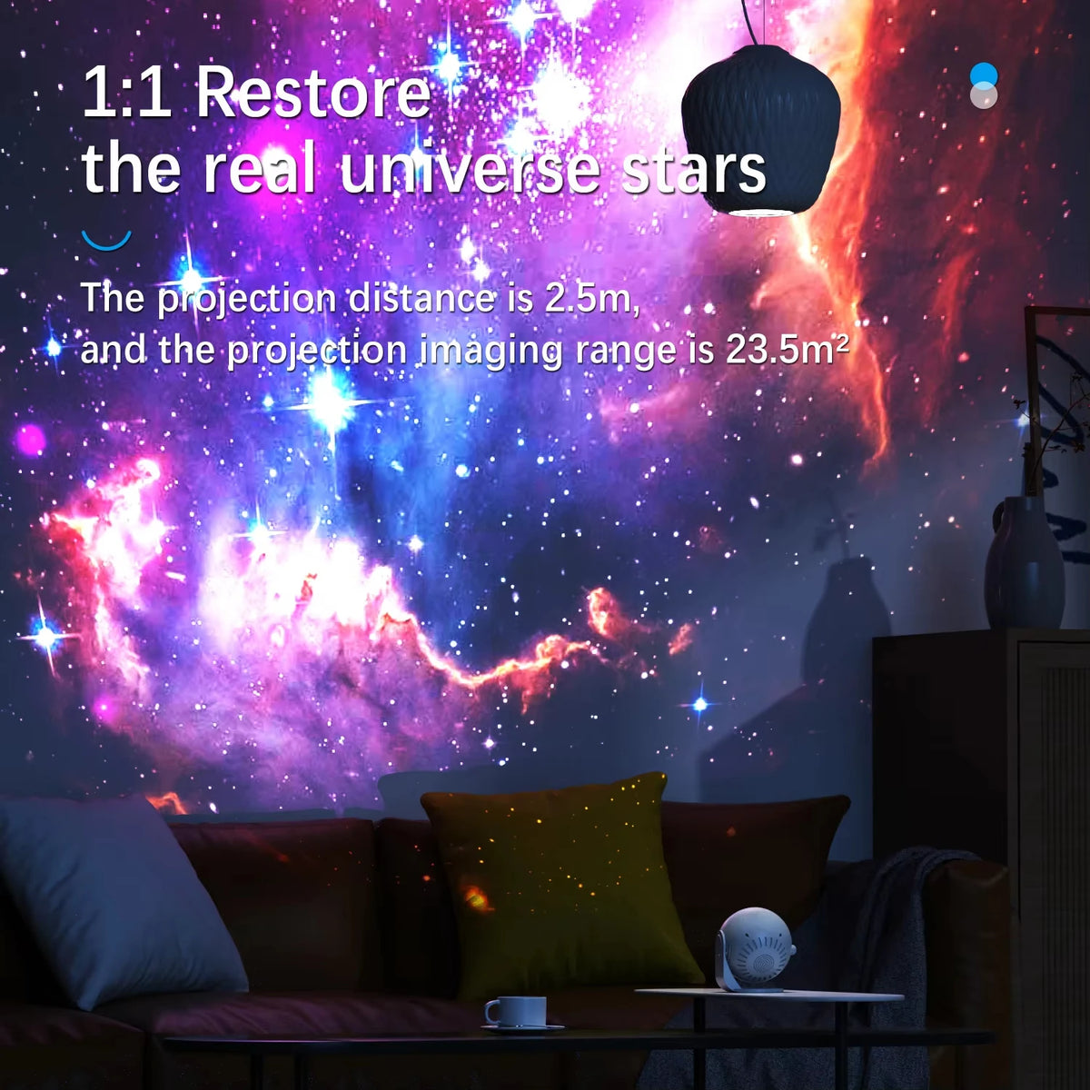 Galaxy Planetarium Projector – Standard & Pro Bluetooth Options