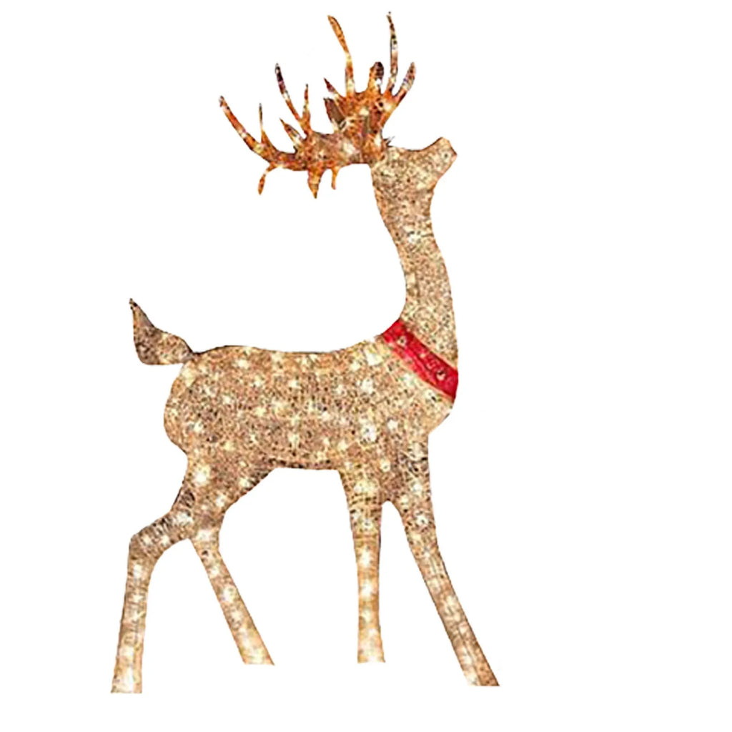 Light-Up Acrylic Christmas Reindeer – 30 cm