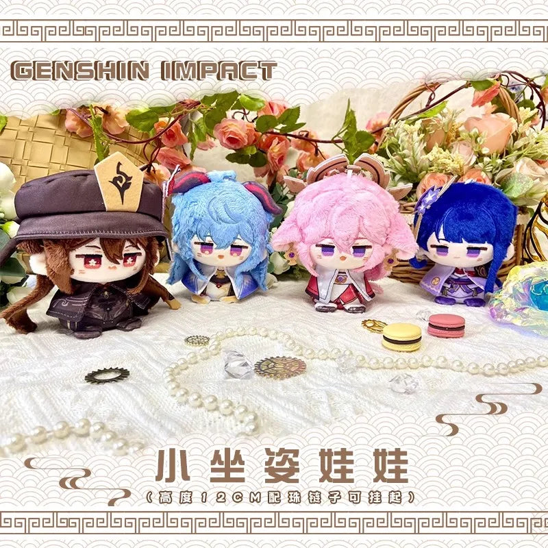Genshin Impact Mini Character Plush Doll – 12 cm