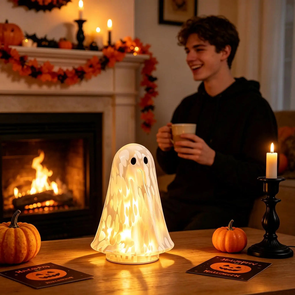 Light-Up Halloween Ghost Tabletop Decoration