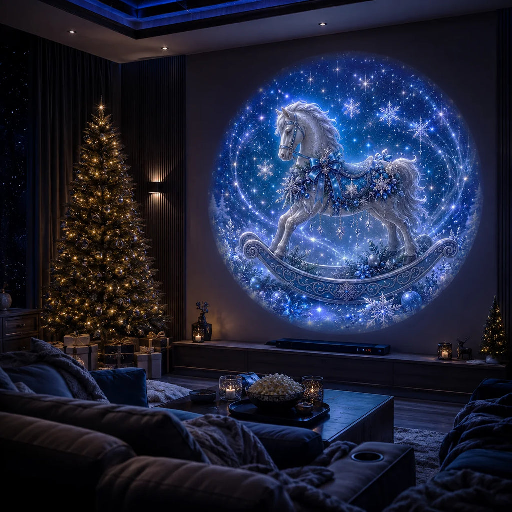 USB Christmas Projector Light with 8 Patterns