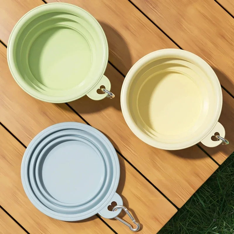 Collapsible Travel Pet Bowl – 350 ml or 1,000 ml