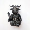 Gothic Goat Resin Figurine