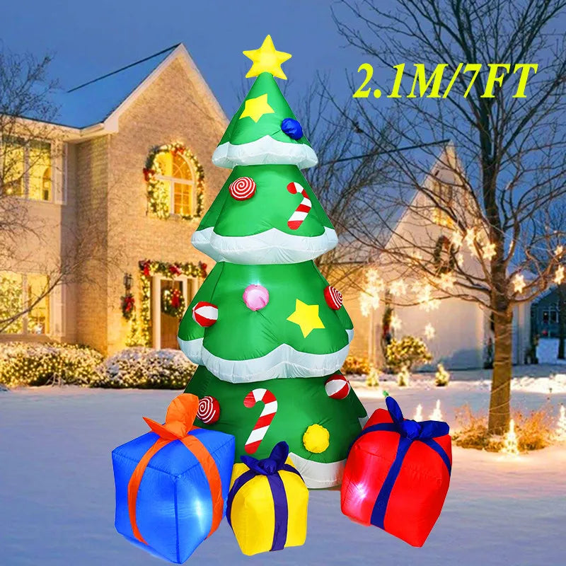 Light-Up Inflatable Christmas Decorations – Holiday Designs