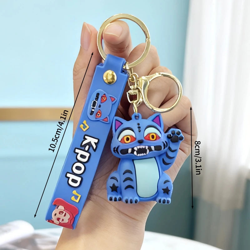 K-Pop Character PVC Keychain & Backpack Charm