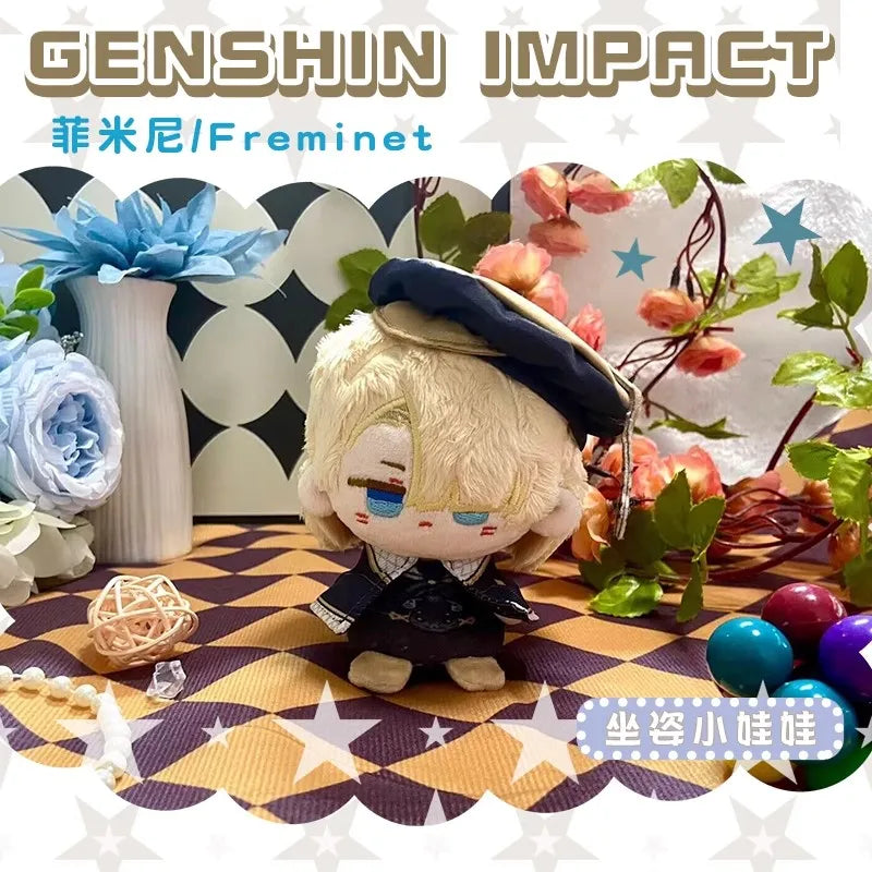 Genshin Impact Mini Character Plush Doll – 12 cm