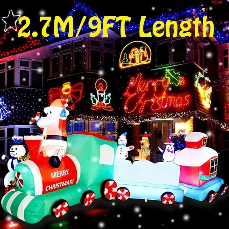 Light-Up Inflatable Christmas Decorations – Holiday Designs
