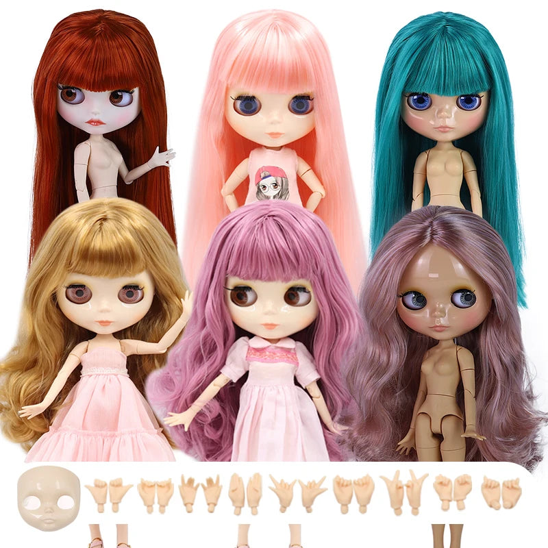 DBS 30 cm Jointed Fashion Doll – Undressed, Hand Set Options