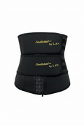 Black Double Strap Waist Trainer – Snatched by L & K