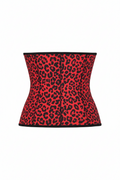 Premium Waist Trainer - Red leopard